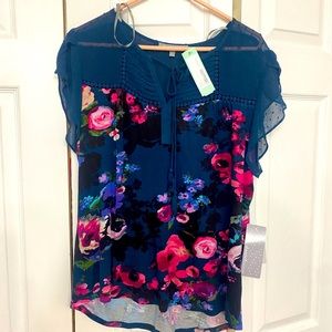 Shutter Sleeve Tassel Knit Top